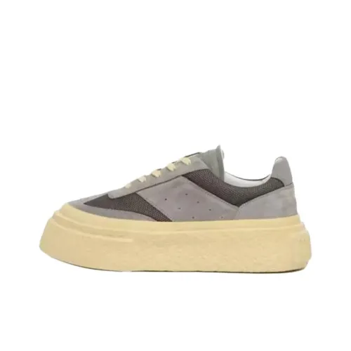 MM6 MAISON MARGIELA Низкие кроссовки для скейтбординга женские серые