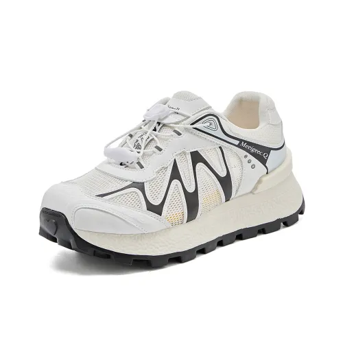 La Chapelle Низкий Топ Кроссовки с Толстой Подошвой Женские Белые