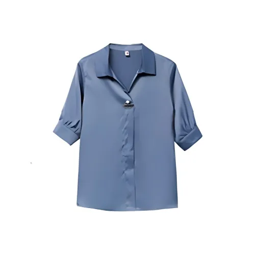 Mu Qingqing Шифон Рубашка Женская