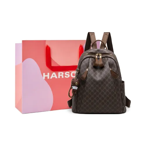 HARSON Рюкзак из синтетической кожи сумка женский кофе