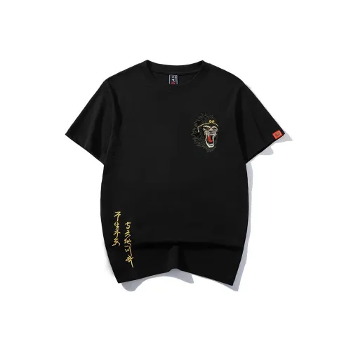 PANDA ADEVIL Черные Мужские T-Рубашки