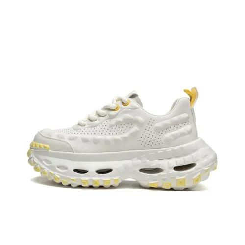 FAIRWHALE Толстая подошва Низкий топ Унисекс