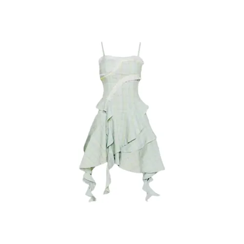 GEZITAI Зеленый Женские Слиплатья