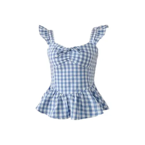 EMDPN Небесно-голубой Женские Майки