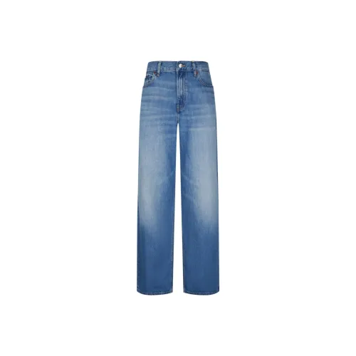 Calvin Klein U3M Джинсовый Синий Женские Джинсы