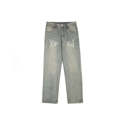 HKRXEC Ностальгический синий Мужские Джинсы