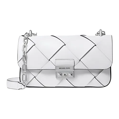 MICHAEL KORS Tribeca Кожа Сумка через плечо Сумка на плечо Стандартная Женская Оптический белый