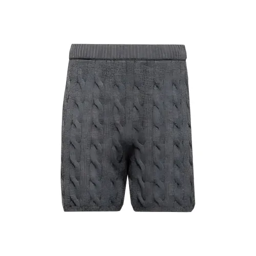 PRADA Gray Men's Casual Shorts PRADA Серый Мужские Повседневные Шорты