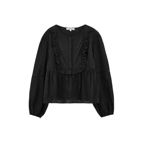 MOUSSY 020 Черные Женские Рубашки