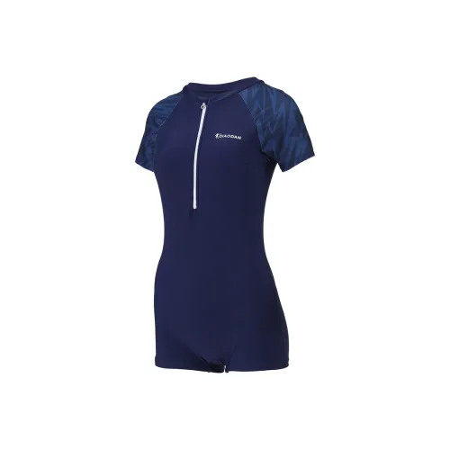 QIAODAN Ван-Пис Купальник Женский Темно-синий