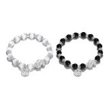 Подвеска с иероглифом "Фу" Маленький Браслет с бусинами Китайского Благоприятных Животных - Комбо Набор