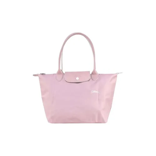 LONGCHAMP Le Pliage Club Полиамид Холст Ткань Сумка Сумка-пельмени Сумка через плечо Средний Женская Розовая