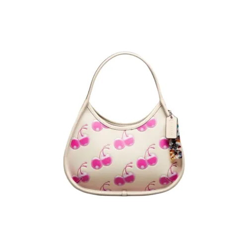 Coachtopia Ergo Smooth Coachtopia Leather Bag Medium Women's Beige Pink