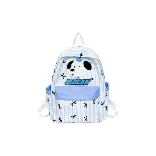 WXRX Нейлон Рюкзак Женская Белая Щенок Розовый Щенок