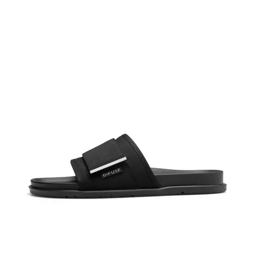 D Fuse SCANDINAVIA Резиновая подошва Противоскользящие слипоны Мужские Черные