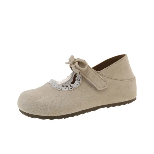 Dawei's House Плоская подошва Туфли Мэри Джейн Женские