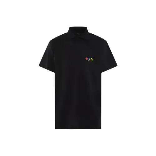 Balenciaga Мужская черная поло