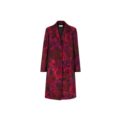 DRIES VAN NOTEN Женское красное пальто