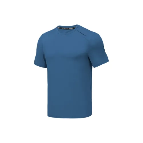 Skechers Basic Sports Series T-Shirt Мужская Глубокое море Синий