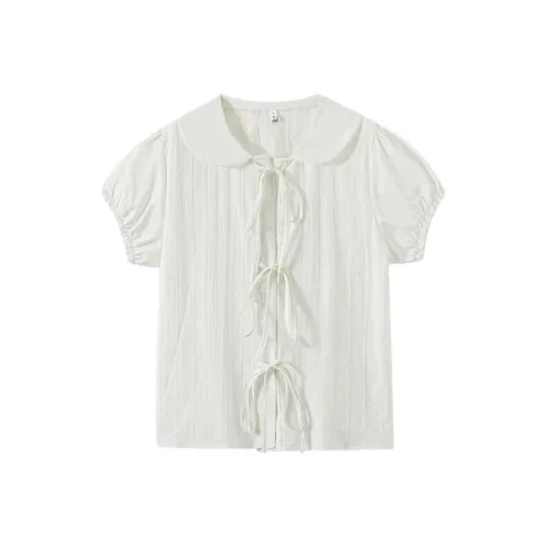 SLEEP AT 11 Буф-рукав Т-рубашка Женская