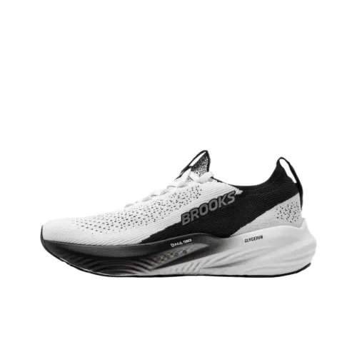 Brooks Glycerin StealthFit 22 Low Топ Беговые кроссовки Мужской Черный Серый