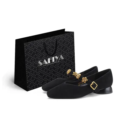 safiya Квадратный каблук Туфли Мэри Джейн Женские