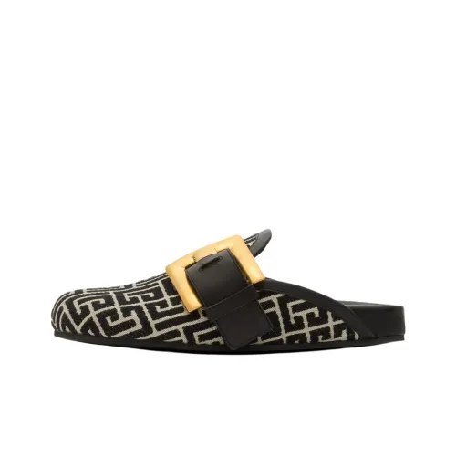 BALMAIN Домашние тапочки Мужские Черные