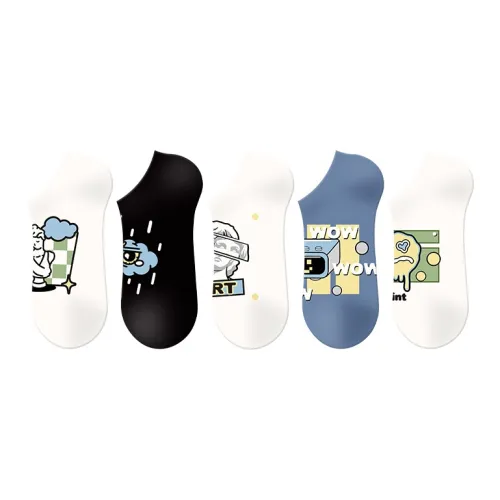 DJUNGLE No Show Носки Унисекс 5 пар