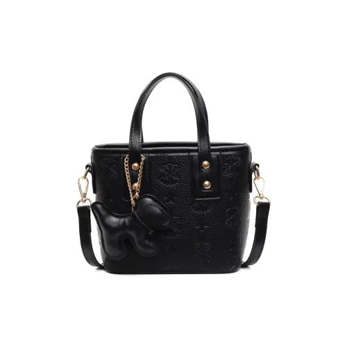 NOMK ПУ (полиуретан) Сумка-ведро через плечо одно плечо женская многоцветная