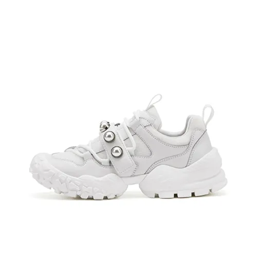 73Hours Кольцо Низкий Топ Кроссовки с Толстой Подошвой Женские