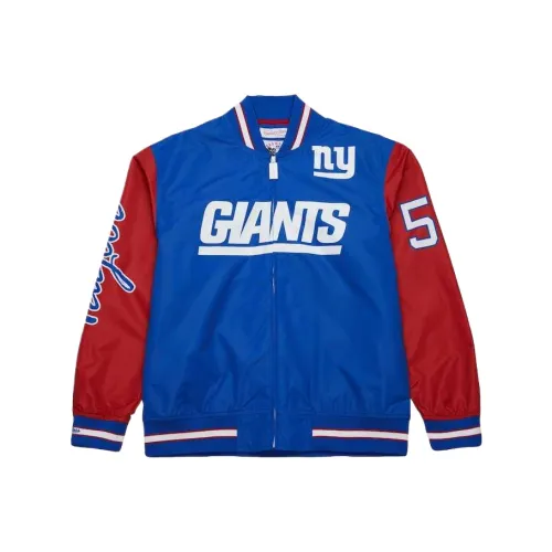 MITCHELL NESS Lawrence Taylor Королевская Куртка Мужская Синяя