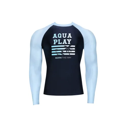 AQUAPLAY Мужская дайвинговая гидрокостюм Светло-синий