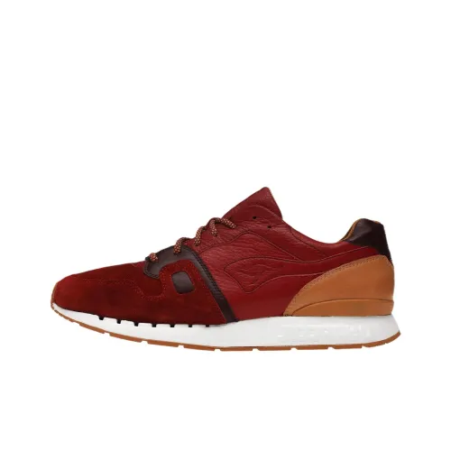 KangaROOS Slip-resistant Abrasion-resistant Low Top Casual Shoes Unisex Red КангароРОС Противоскользящий Устойчивый к истиранию Низкий Топ Повседневная Обувь Унисекс Красный