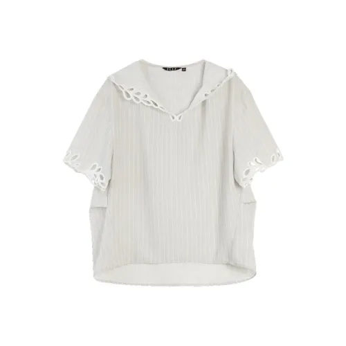 ELLE Полосатые Женские Рубашки