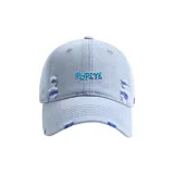 Синий, рваный