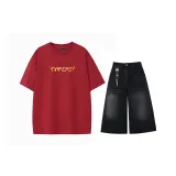 Бургундский + Винтажный черный