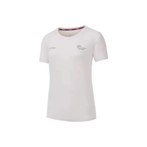 Saucony T-Shirt Женская Ivory White