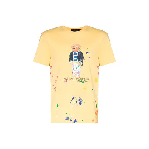 Polo Ralph Lauren Желтые Мужские T-Рубашки