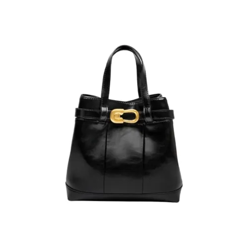 TENNCO Сумка через плечо из коровьей кожи сумка среднего размера женская черная