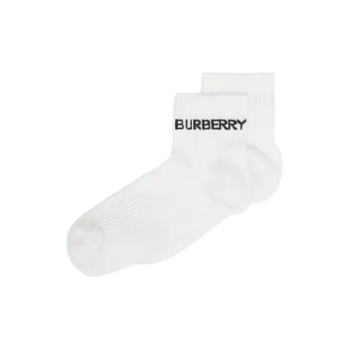 Burberry 1 упаковка белые мужские носки