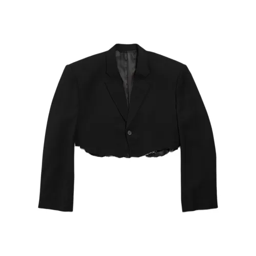 Balenciaga FW25 Куртки и Пальто Стандартный крой Женский Черный