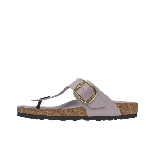 Birkenstock Gizeh Big Buckle EVA Устойчивый к истиранию Шлепанцы Женские Фиолетовые Узкие