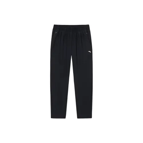 ANTA Вязаные тренировочные брюки Женские базовые Черный