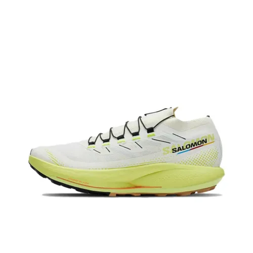 Salomon Collaboration Pulsar Trail PRO 2 Беговые кроссовки Низкий Топ Ванильный Женский