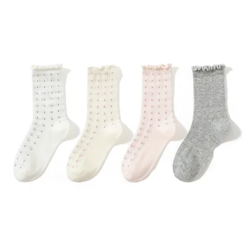 Mulong Family Носки Crew Женские упаковка из 4 пар