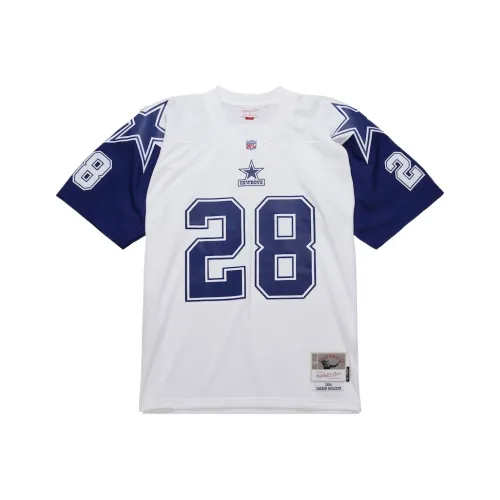 MITCHELL NESS Регби Джерси Мужской Синий Белый