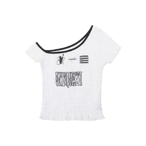 SLEEP AT 11 Белая Женская Футболка