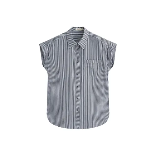 AYILIAN Черные/Белые Женские Рубашки