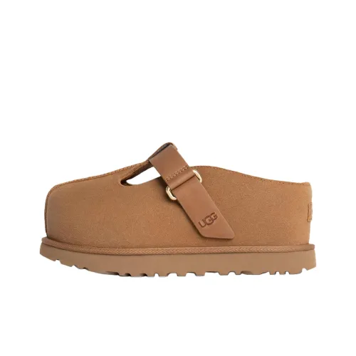 UGG ЭВА Устойчивые к истиранию Домашние тапочки Женские Коричневый