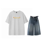 Вересковый серый + Ностальгический синий